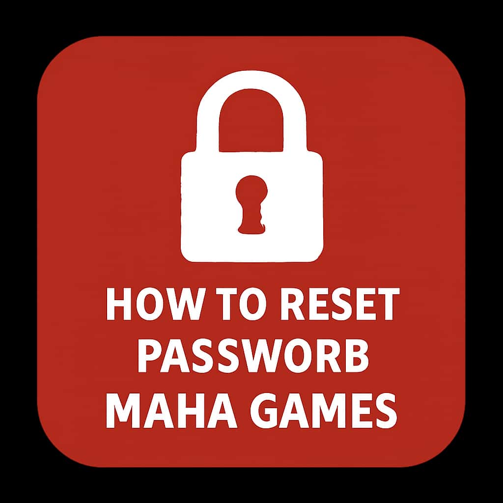 Icon representing How to Reset Maha Games Password.