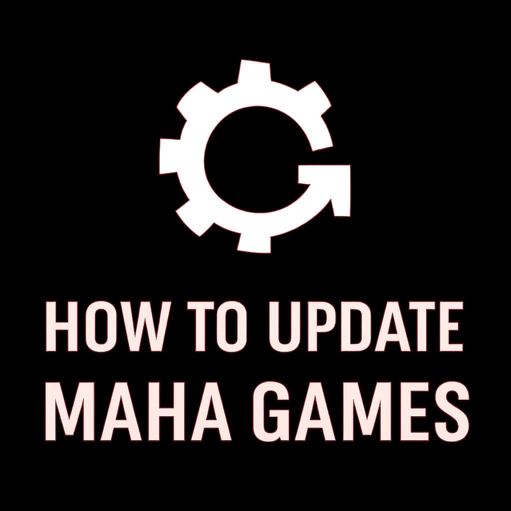 Icon representing How to Update Maha Games.