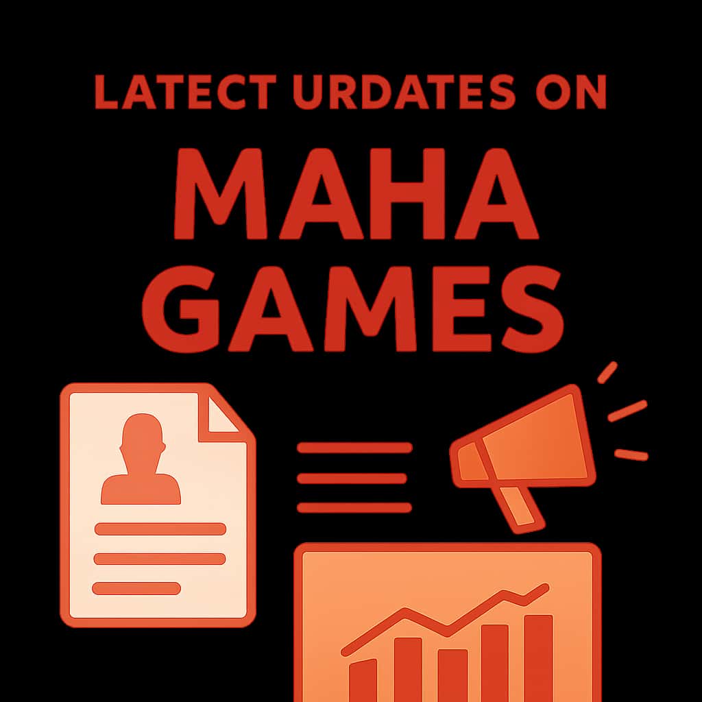 An educational diagram explaining the latest updates on Maha Games.