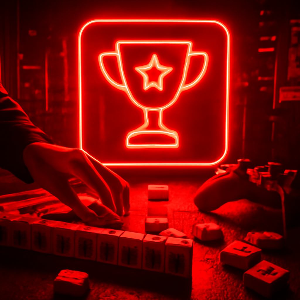 Illustration detailing troubleshooting steps for Maha Games.