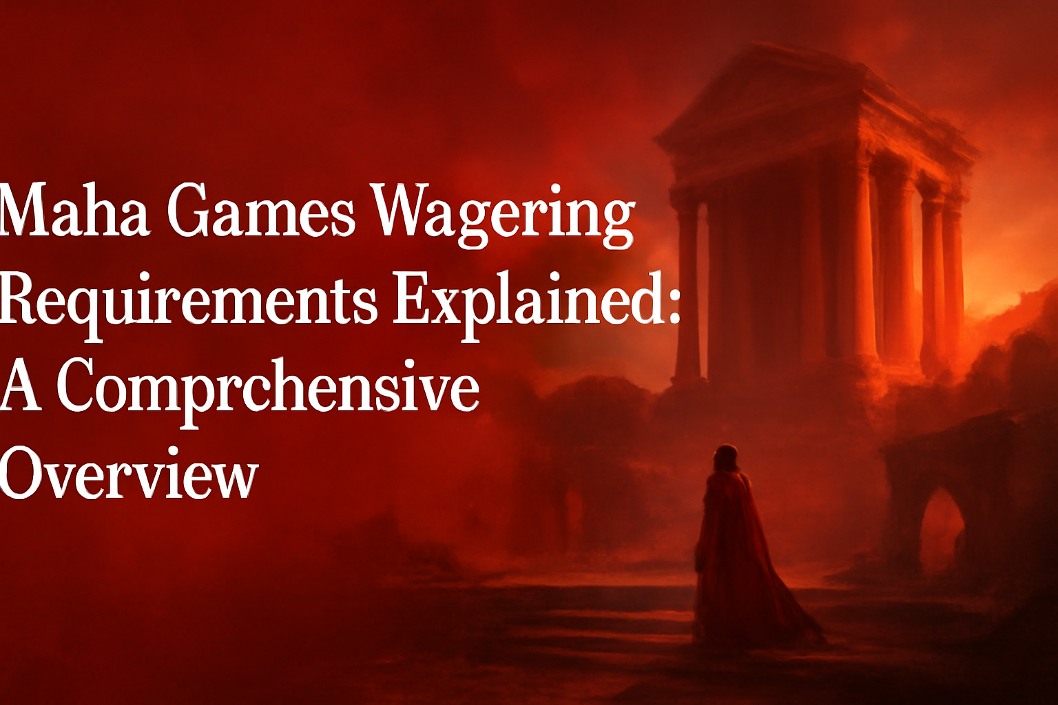 Informational scene on updating Maha Games.